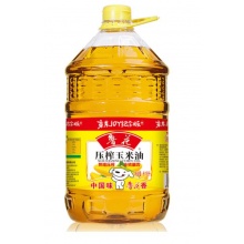 鲁花 食用油 非转基因 物理压榨 玉米油6.18L （京东定制）新老包装随机发放 