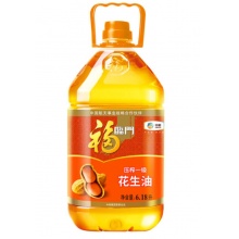 福临门 食用油 压榨一级花生油（京东定制）6.18L 中粮出品 