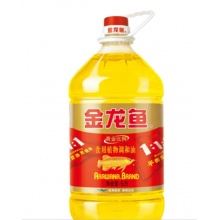 金龙鱼 食用油 黄金比例食用调和油 5L 