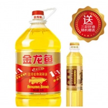 金龙鱼 食用油 黄金比例食用调和油 5L 