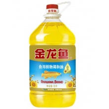  金龙鱼 食用油 葵花籽清香型 食用植物调和油5L 