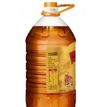 金龙鱼 食用油 外婆乡小榨菜籽油6.18L