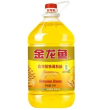 金龙鱼 食用油 花生浓香型 食用植物调和油5L 