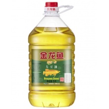   金龙鱼食用油精炼一级大豆油5L*4桶 整箱装 