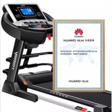 华为生态款 HUAWEI HiLink智慧跑步机 立久佳JD600家用静音可折叠 蓝屏